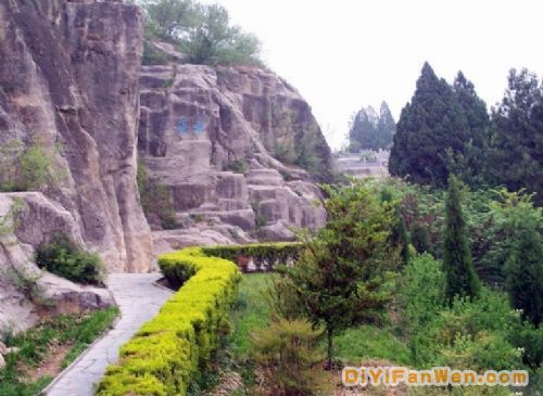 河南大伾山圖片