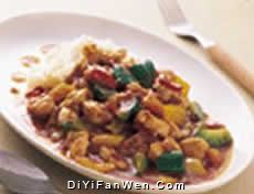 辣子雞丁燴飯(圖)