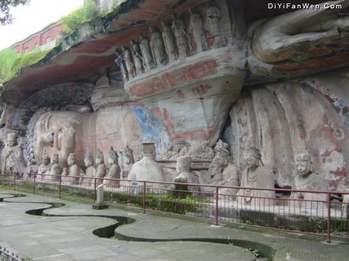 寶頂山風光圖片