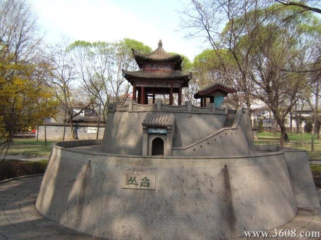邯鄲叢台公園圖片