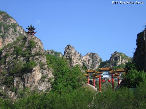 冰峪溝圖片