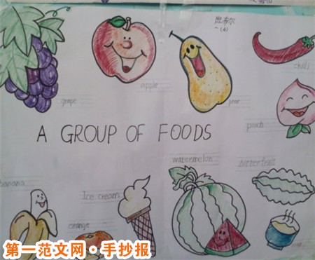 英語手抄報：Chinese-English