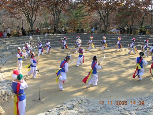 韓國民俗村圖片