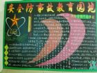 安全教育黑板報：安全使用電器