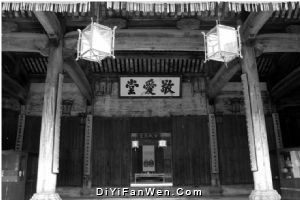 黃山西遞圖片