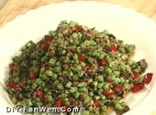 肉碎豉椒炒豇豆