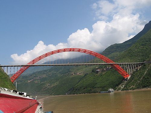 迷人的三峽圖片