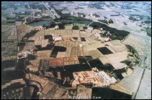 湖南城頭山古文化遺址圖片