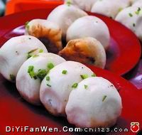 雞肉生煎饅頭