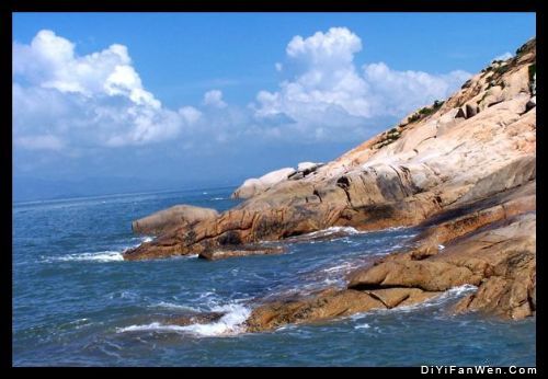 海南沙洲島圖片