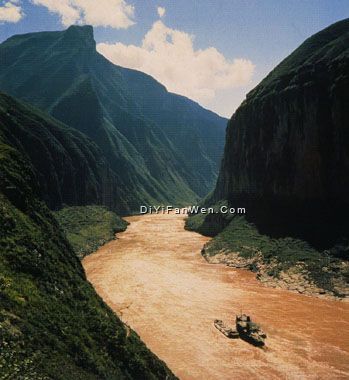 長江三峽瞿塘峽圖片