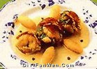 煎龍蝦肉