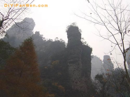 張家界土家風情園風景圖片