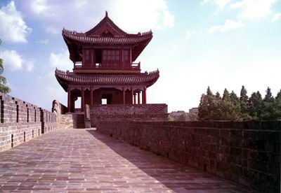 荊州古城圖片