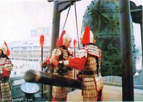 西安鐘鼓樓圖片