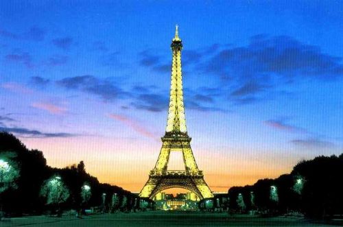 浪漫之都巴黎風光圖片