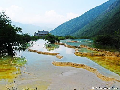 五彩池圖片