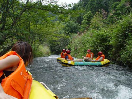 瀏陽河大圍山峽谷漂流圖片