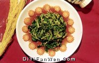 蒜茸雞毛菜