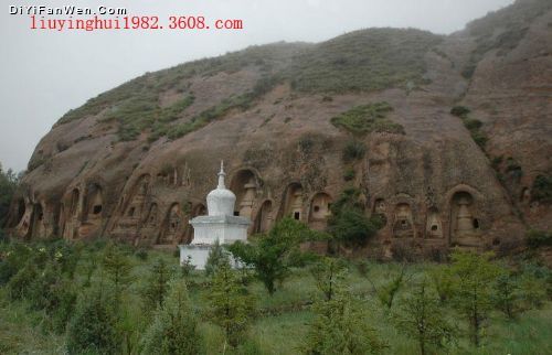 甘肅馬蹄寺圖片