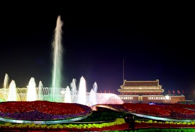 國慶節圖片——天安門夜景