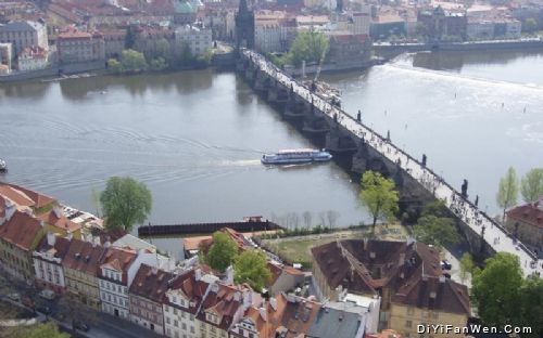 布拉格伏爾塔瓦河圖片