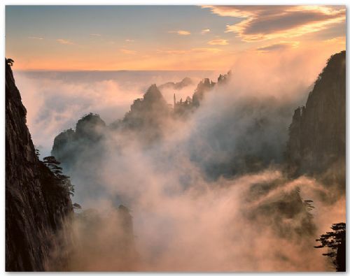 廬山美景圖片