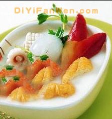 豆漿小海鮮鍋