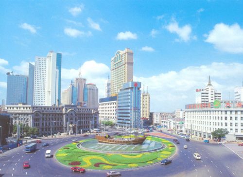大連迎賓路圖片