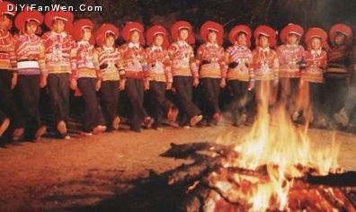 彝族十月太陽曆文化園圖片