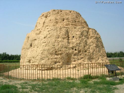 寧夏西夏王陵圖片