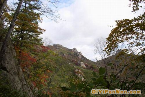 遼寧天華山風光圖片