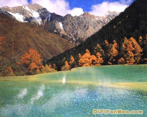 四川黃龍圖片