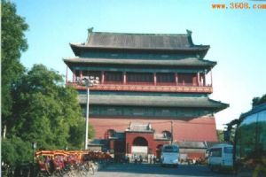 亭台樓閣北京鼓樓（組圖）圖片