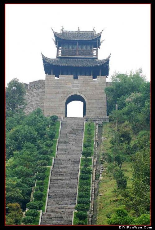 中國南方長城圖片
