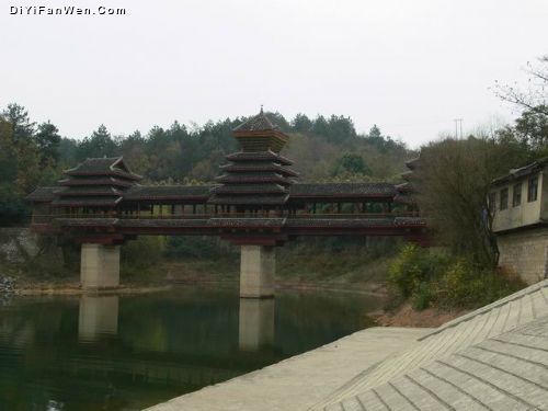 紅楓湖風景圖片