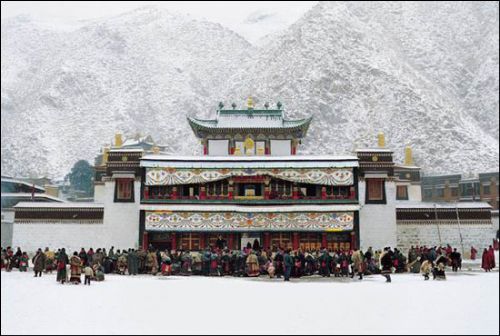 拉卜楞寺圖片