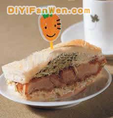 日式炸豬排三明治