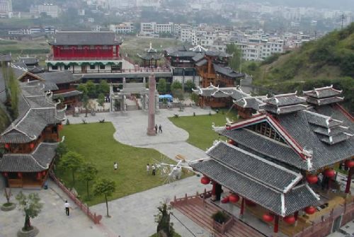 張家界土家風情園圖片