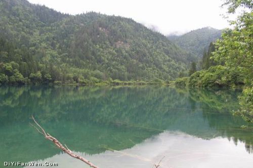 九寨溝秀麗風光圖片
