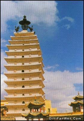 東西寺塔圖片