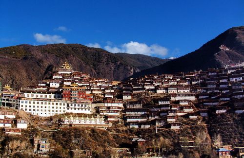 甘孜白玉寺圖片