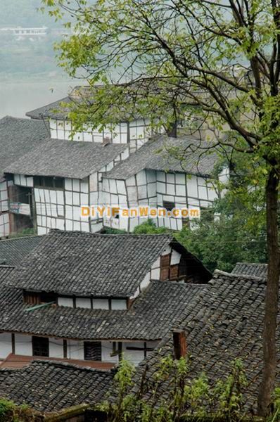 四川沿口古鎮風光圖片