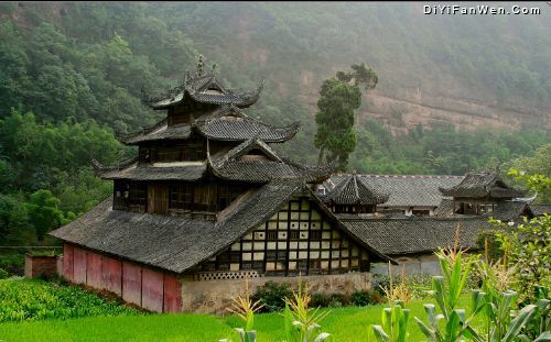 四川大邑山圖片