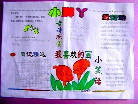 五一勞動節手抄報