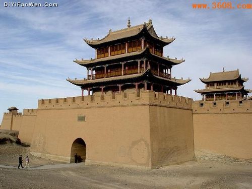 嘉峪關關城圖片