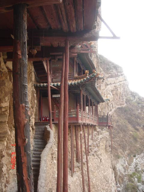 懸空寺圖片