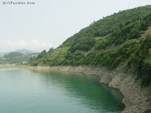 陝西瀛湖圖片