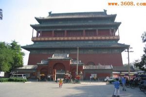 亭台樓閣北京鼓樓（組圖）圖片