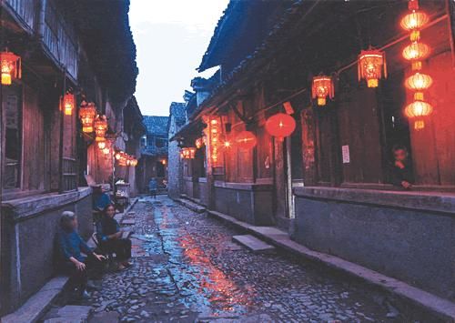 仙居皤灘古鎮圖片